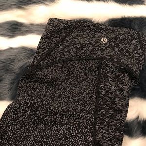 lululemon wunder under leggings with mesh insert